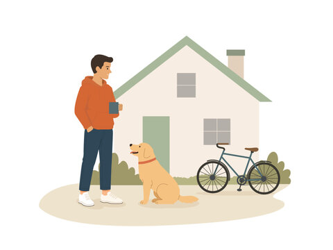 Family Weekend at a Cozy Cottage with Dog and Bicycle