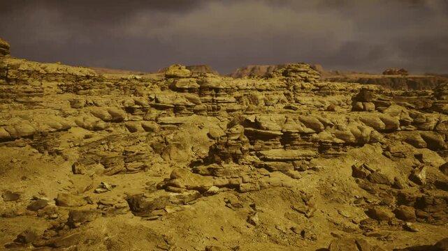 textured rocky landscape ideal for abstract backgrounds and surface studies, showing granular detail, warm tones and natural pattern repetition
