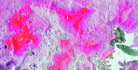 Grunge Artistic Artwork with Bright Creative Drops © Roman