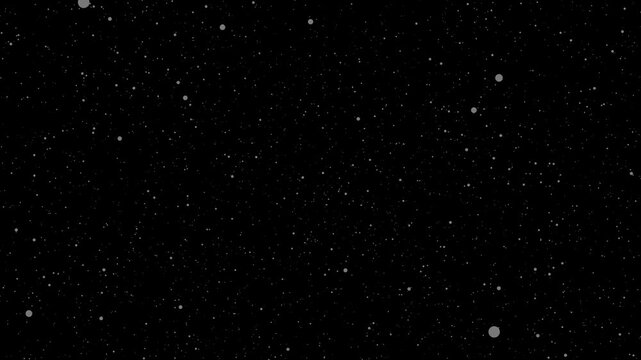 Winter snowfall falling on a green screen background. For cold overlay effects looping gentle snowfall particles overlay snowflake falling christmas animation