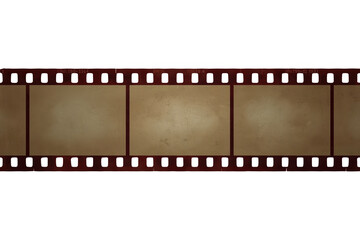 Fototapeta premium Vintage Sepia Film Strip Frames