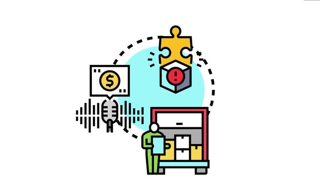 Marketplace monetization model illustrates financial strategies. Profit breakdown. And income generation through various channels