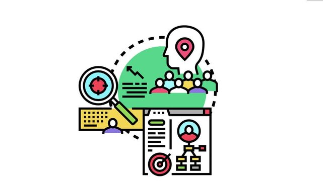 Marketing prospecting strategy using search and data analytics to identify potential customers and grow business opportunities, focusing on audience targeting and sales lead generation