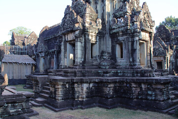 Obraz premium ruined buddhist and hindu khmer temple (banteay samre) in angkor in siem reap in cambodia 
