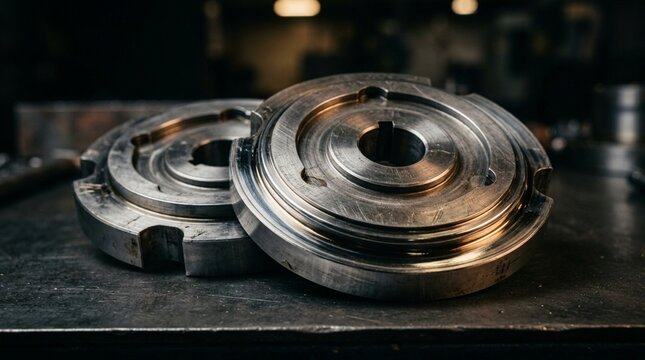 Precision Metal Parts Industrial Manufacturing Machine Components