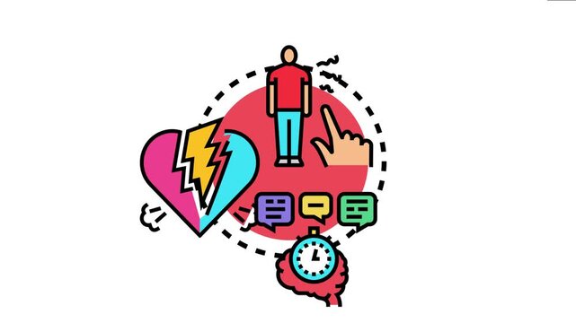 Manipulative rhetoric impacting a person's feelings and psychological state, using communication to control and provoke emotional distress and heartbreak