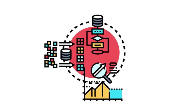 Managing big data sets involves processing raw information through various stages, collecting data into organized structures, and analyzing insights using charts, graphs, and structured diagrams