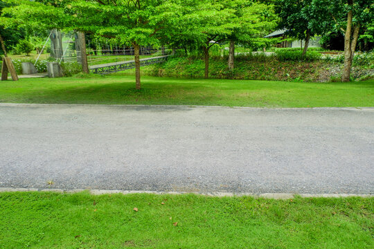 Empty Road in countryside,beautiful street in farm,nature rural road going through summer landscape,Nature background,route through wild landscape.