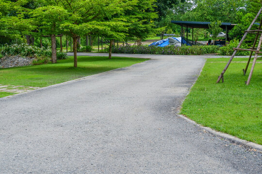 Empty Road in countryside,beautiful street in farm,nature rural road going through summer landscape,Nature background,route through wild landscape.