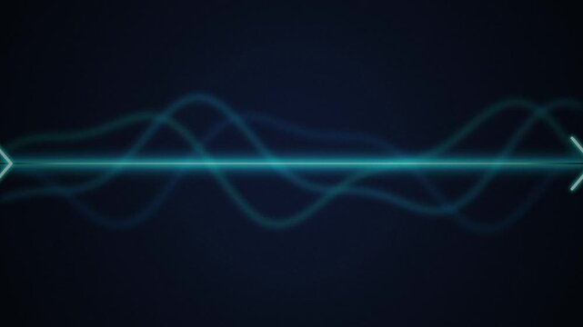 Cyan chevron progress bar seamless loop motion background
