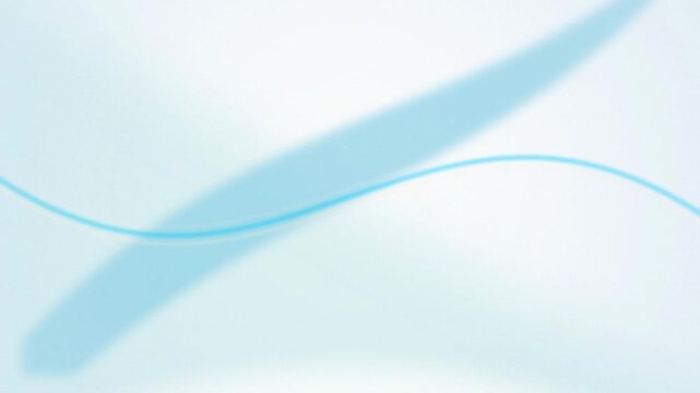 Blue curved line undulating seamless loop motion background