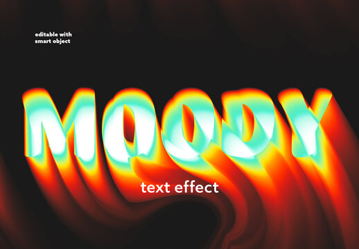 Melted Text Effect