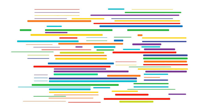 Colorful multicolored abstract multiline design patterns.