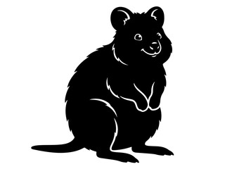 Quokka Silhouette © Ninjackz