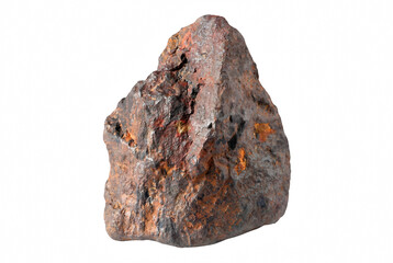 Raw Metallic Meteorite Fragment with Rusty Oxidation © Atreyee