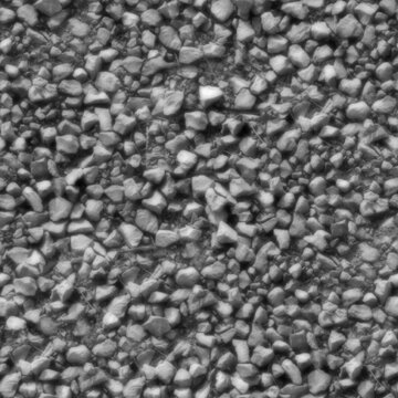 High contrast close up of small rounded pebble stone surface texture with small rocks gray background rock pattern gravel texture rough surface natural texture abstract material backdrop