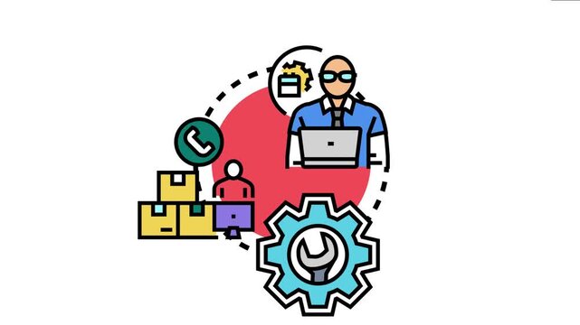 Engineer planning proactive equipment maintenance schedules, coordinating repairs and technical support, and managing inventory for optimal operational efficiency and asset management