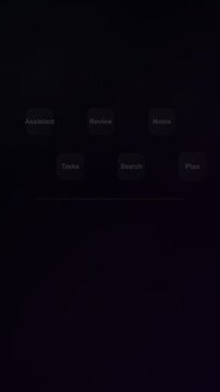 AI Planning Board SaaS UI Animation