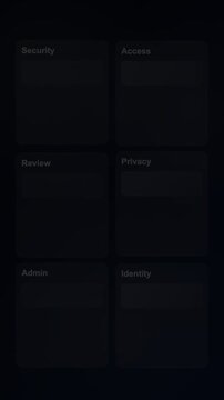 Access Request Dashboard SaaS UI Animation