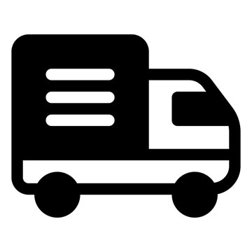 Delivery icon for shipping, logistics and transportation