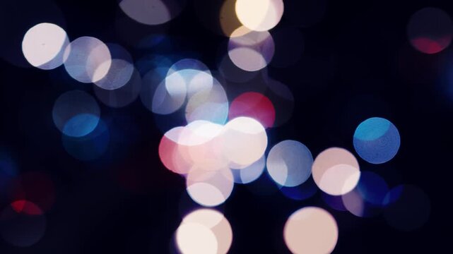 Defocused blurry lights background