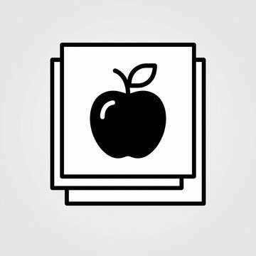 Minimalist vector icon of a human head profile inside a focus frame with corner brackets representing digital identity authentication and biometric facial recognition security technology