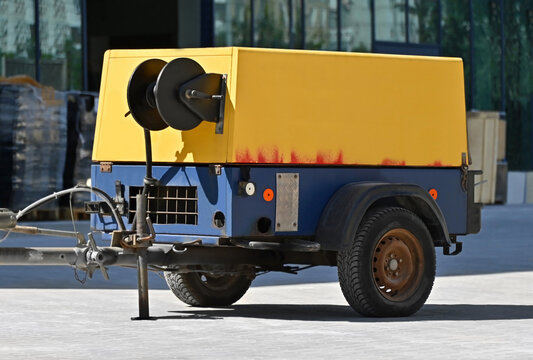 Diesel air compressor