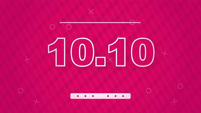 10.10 Sale Event Animation