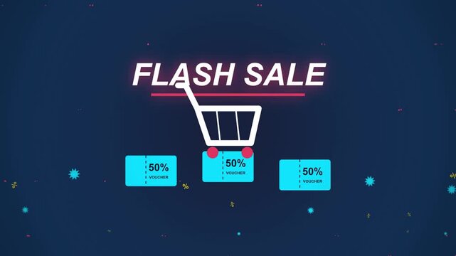 Flash Sale 50% Voucher Promotion