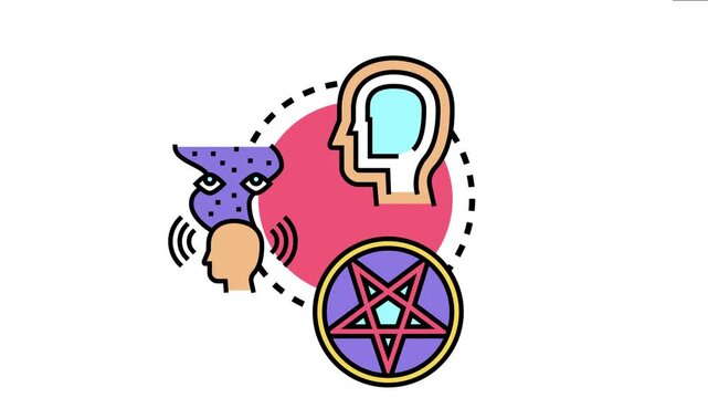 Metaphysical manifestation concept showing spiritual essence, mind connection, and higher power symbol, representing personal growth and intuitive understanding