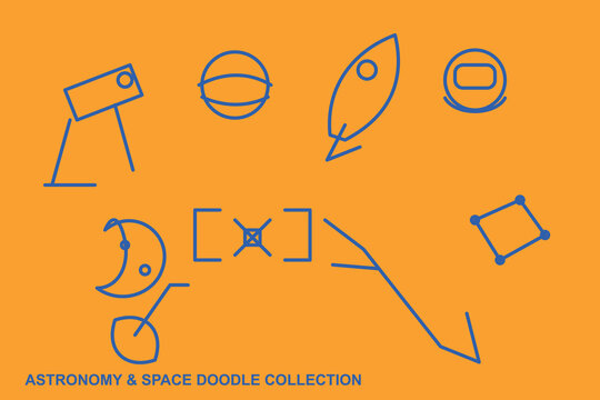 Astronomy Space Doodle