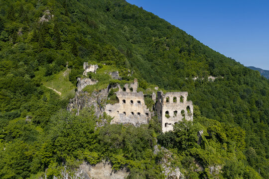 Kustul Monastery, a Greek Orthodox monastery located in the Macka district of Trabzon, built on the rocks. St. George Peristeriotas Monastery.