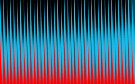 Abstract background with vertical blue and red gradient lines and sharp spikes pattern