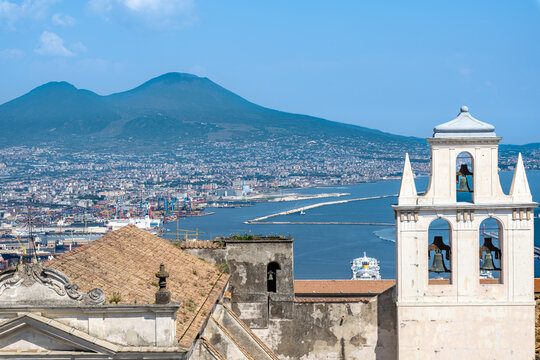 Naples and Mount Vesuvius