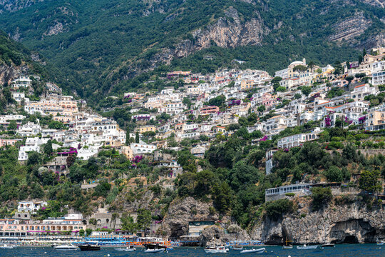 The coastal cliffside village of Positano