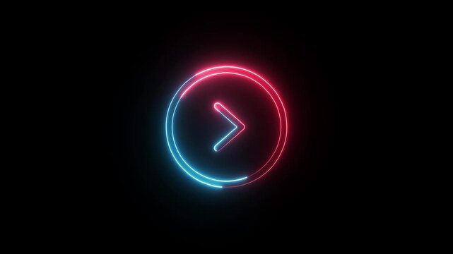 Arrow Right Icon Collection With Directional Navigation Movement Forward Pointer Vector Graphic Elements