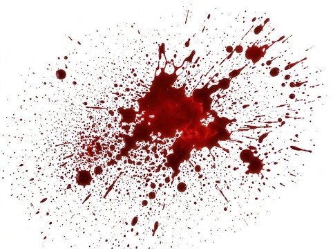 Dynamic Red Liquid Splatter Abstract Background Design