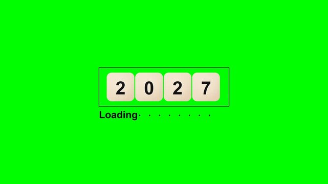 Faithful recreation of the reference on solid chroma green background with NO shadows anywhere: four cream wooden rounded-corner dice cubes (previous rounded shape restored, no corner notches) with bo