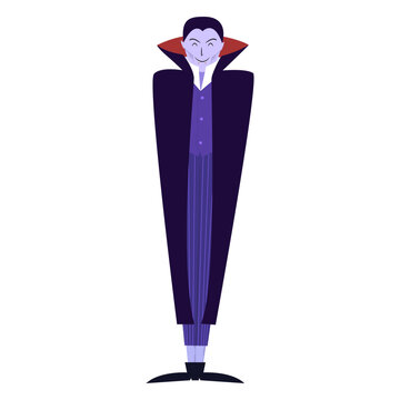 Vampire cloak flat