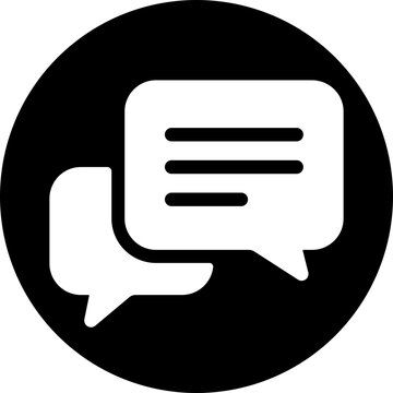 会話　フキダシ　アイコン