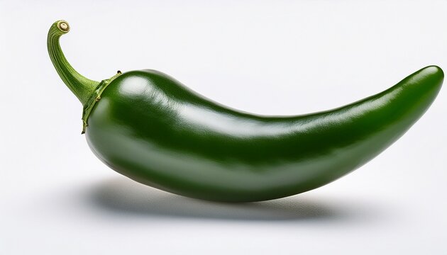 jalapeno pepper isolated object white background