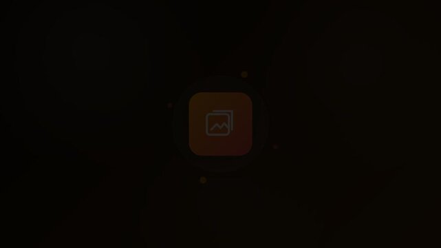 Photo Gallery Animated Icon 16:9