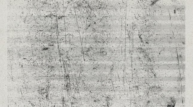 Grunge texture with horizontal lines and scratches on a distressed paper surface
