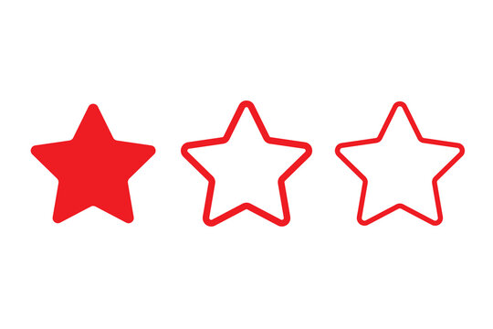 star symbol vector star icon star shape illustration.