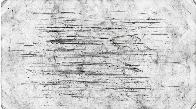 Grungy distressed paper texture with horizontal scratches and weathered vintage surface marks