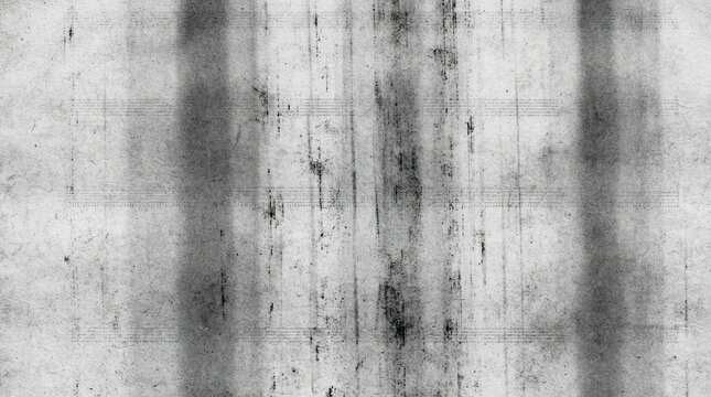 Grunge distressed texture with vertical dark streaks and subtle horizontal grid lines on aged paper