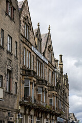 Obraz premium Columba Hotel Facade in Inverness, Scotland, UK.