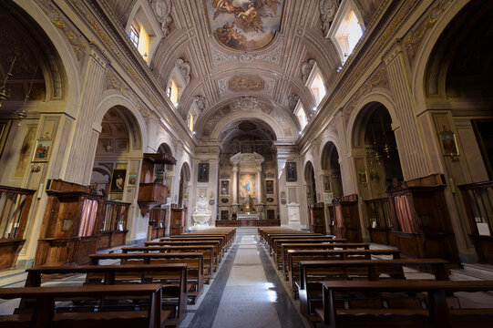 Church of Santa Maria della Concezione dei Cappuccini, in Rome, Italy.