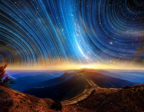 celestial tapestry woven from shimmering starlight solar wind galaxy hues