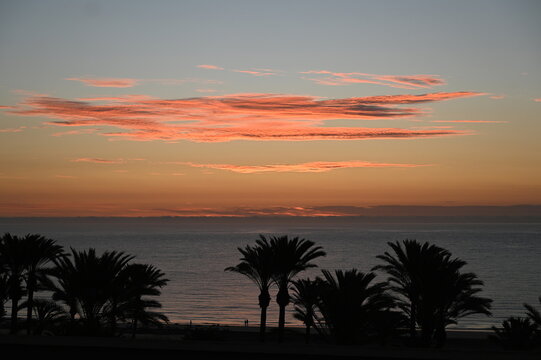 Morgen an der K&uuml;ste bei Costa Calma, Fuerteventura